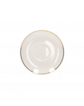 TAZZINA CAFFÈ - SET 2 PEZZI - BIANCO - PUNTO ORO - BRANDANI