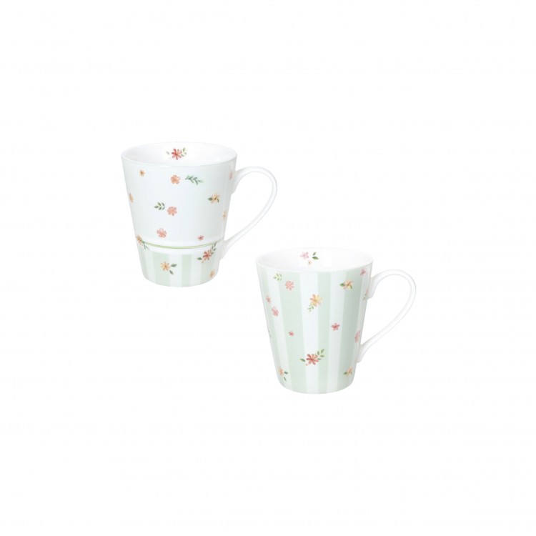 MUG - SET 2 PEZZI - VERDE - POLLINE - BRANDANI MUG - SET 2 PEZZI - VERDE - POLLINE - BRANDANI