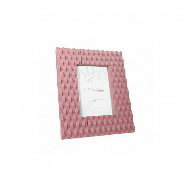 PORTAFOTO - 10 X 15 CM - ROSA - GLAM - BRANDANI