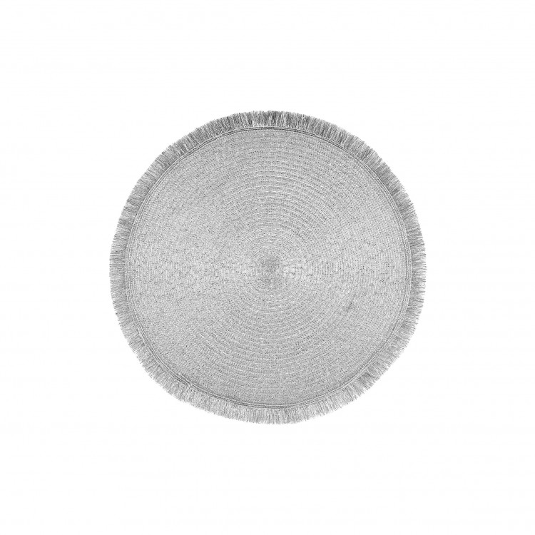 TOVAGLIETTA - Ø 38 CM - SILVER - IZZIE - TABLEMAT - FADE TOVAGLIETTA - Ø 38 CM - SILVER - IZZIE - TABLEMAT - FADE