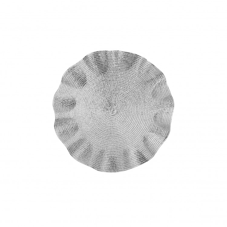 TOVAGLIETTA - Ø 38 CM - SILVER - MADDIE - TABLEMAT - FADE