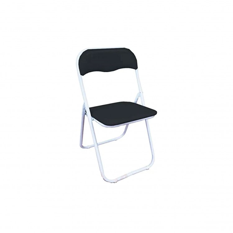 SEDIA - PIEGHEVOLE - POLO - NERO