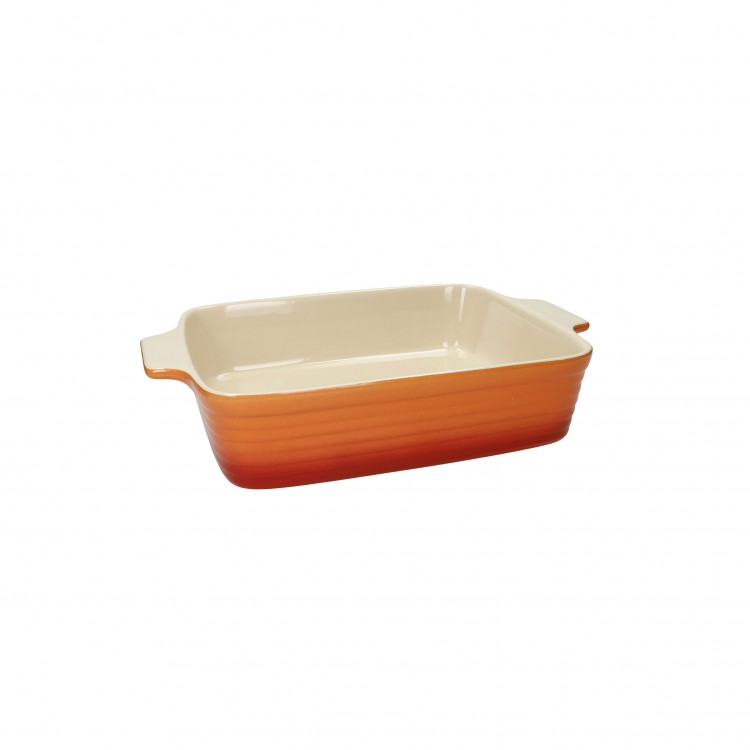 PIROFILA - RETTANGOLARE - 1,4 LT - BAKING DISH - ARANCIONE - BRANDANI