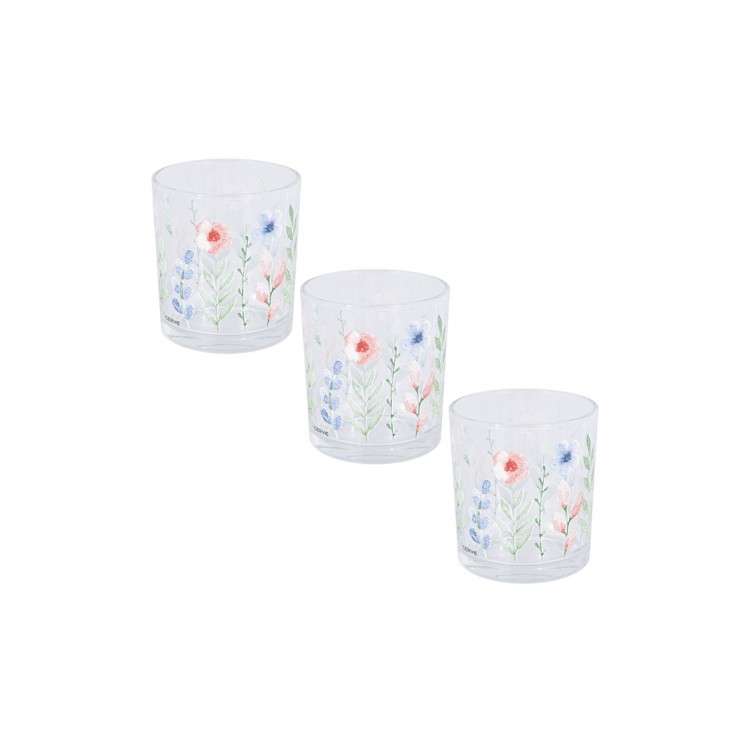 BICCHIERE - SET 3 PEZZI - ACQUA - PETIT GARDEN - LINDA