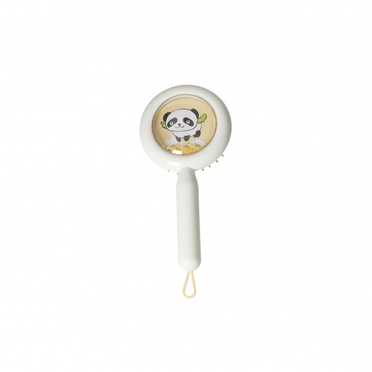 SPAZZOLA - PANDA - GIALLO - FRIENDS - BRANDANI