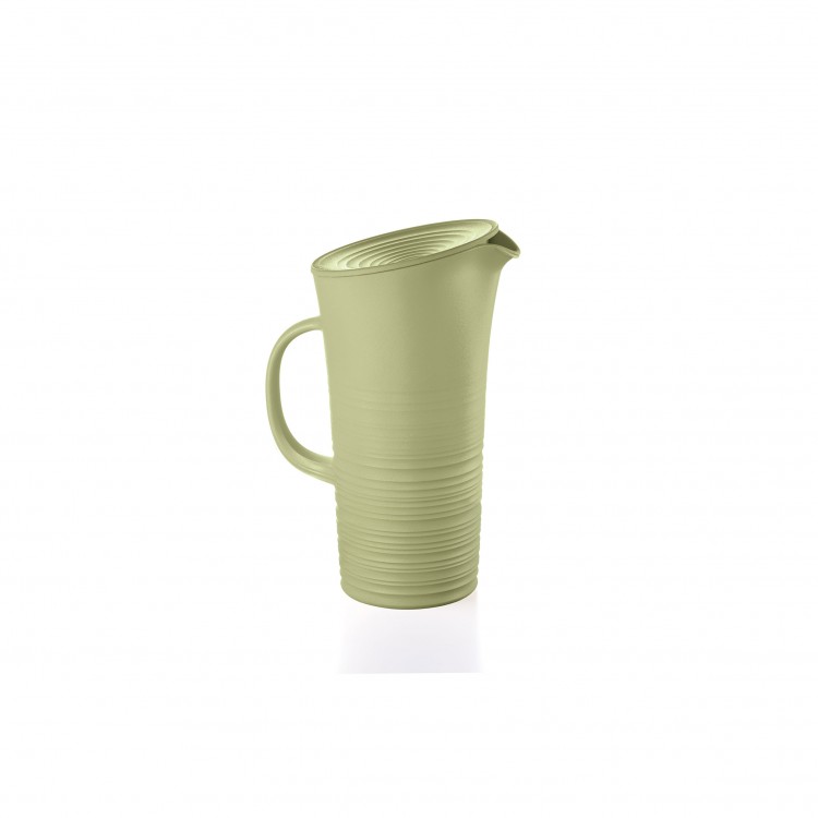 CARAFFA CON COPERCHIO - VERDE ALGA - TIERRA - GUZZINI