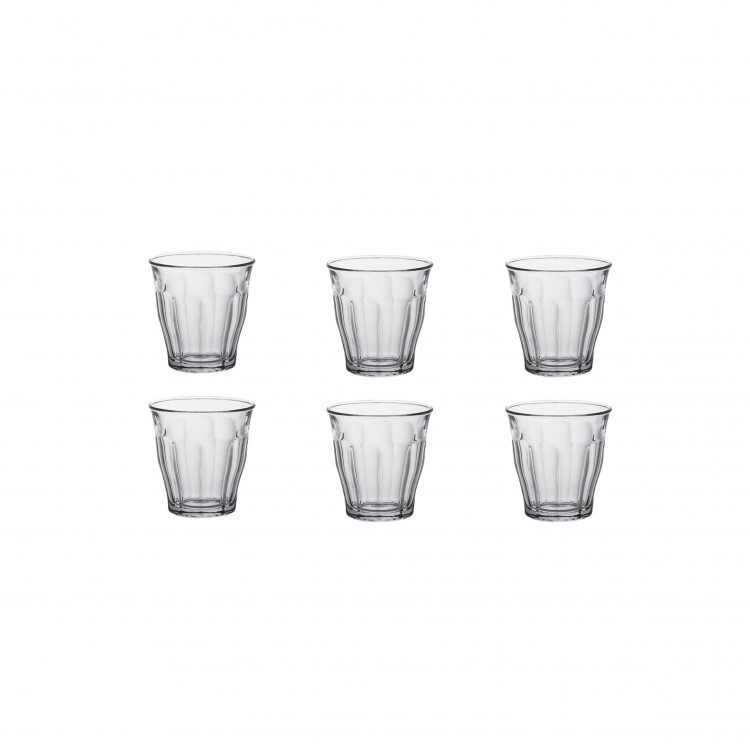 BICCHIERE - SET 6 PEZZI - LIQUORINO - 9 CL - TRASPARENTE - LE PICARDIE - DURALEX BICCHIERE - SET 6 PEZZI - LIQUORINO - 9 CL - TRASPARENTE - LE PICARDIE - DURALEX