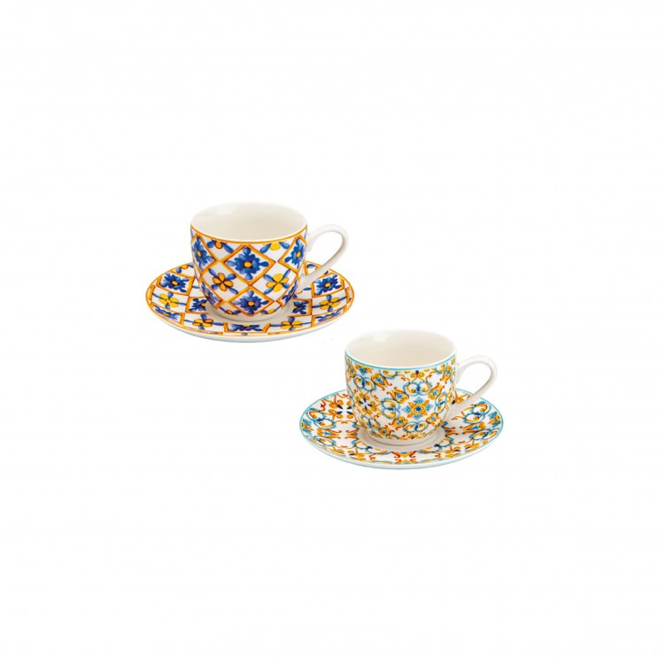 TAZZINE CAFFÈ - SET 2 PEZZI - TIPE B - MEDICEA - BRANDANI