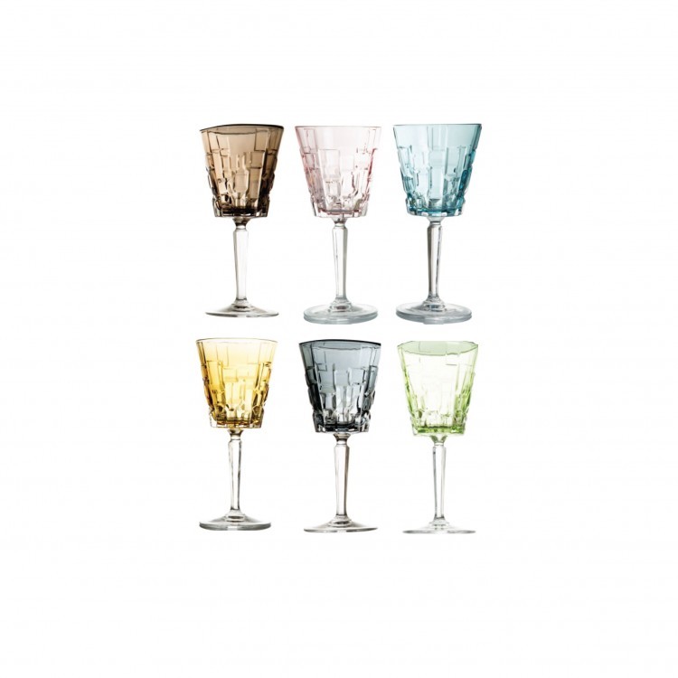 CALICE - SET 6 PEZZI - MULTICOLOR - VESUVIUS CALICE - SET 6 PEZZI - MULTICOLOR - VESUVIUS