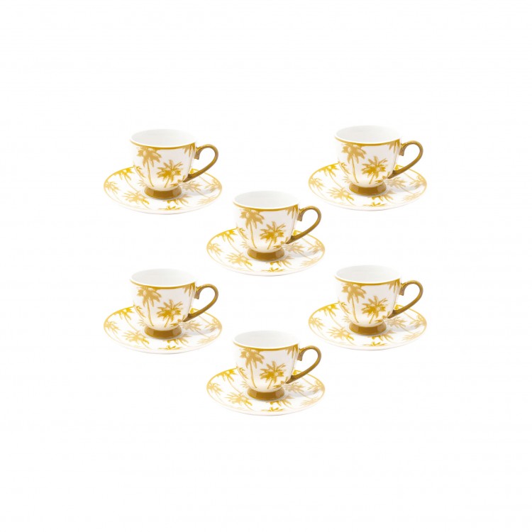 TAZZA CAFFÈ - SET 6 PEZZI - SENAPE - ARUBA - VILLA ALTACHIARA TAZZA CAFFÈ - SET 6 PEZZI - SENAPE - ARUBA - VILLA ALTACHIARA