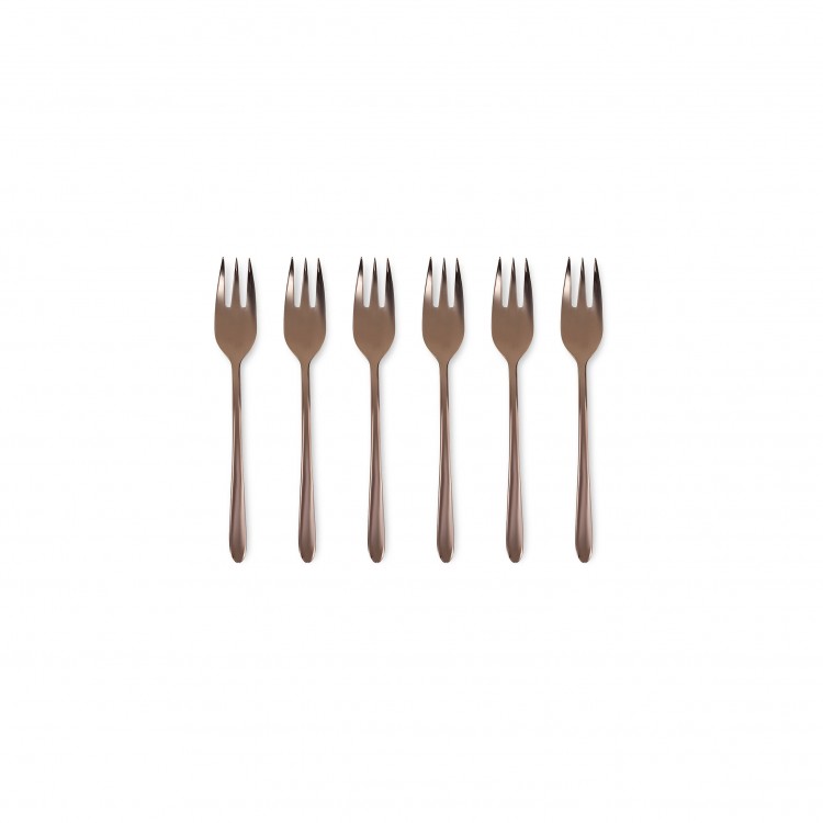 FORCHETTINE - SET 6 PEZZI - BRONZO - BARAZZONI FORCHETTINE - SET 6 PEZZI - BRONZO - BARAZZONI