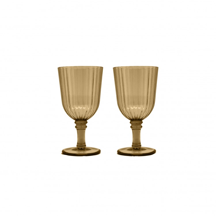 CALICE - SET 2 PEZZI - MARRONE - WD LIFESTYLE CALICE - SET 2 PEZZI - MARRONE - WD LIFESTYLE
