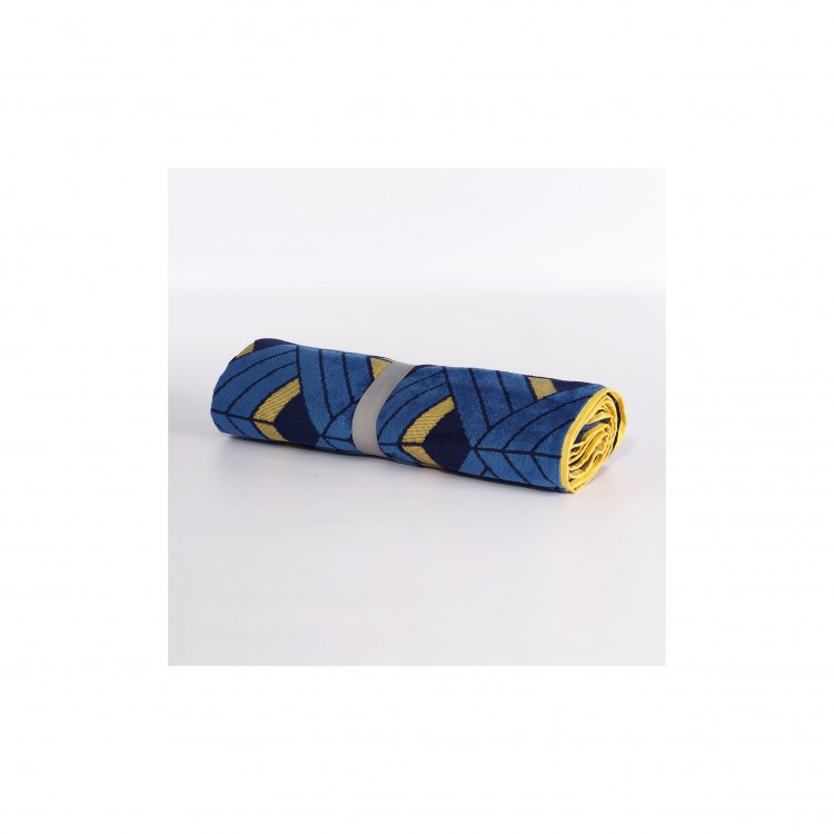 TELO MARE - 90 X 170 CM - BLU NAVY - GEOMETRICO - VOLVER TELO MARE - 90 X 170 CM - BLU NAVY - GEOMETRICO - VOLVER