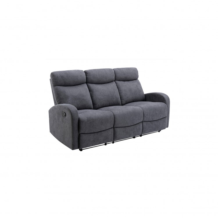 DIVANO RELAX - 3 POSTI - CLAIRE - GRIGIO