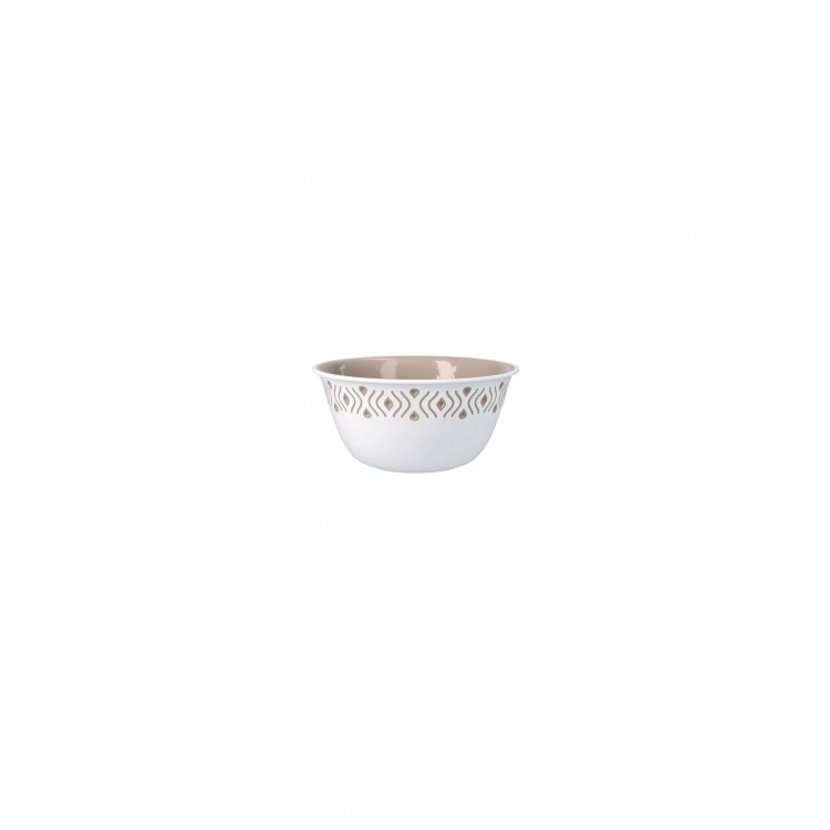 CIOTOLA - TOSCA - 13 CM - BIANCO-TORTORA - STEFAN PLAST