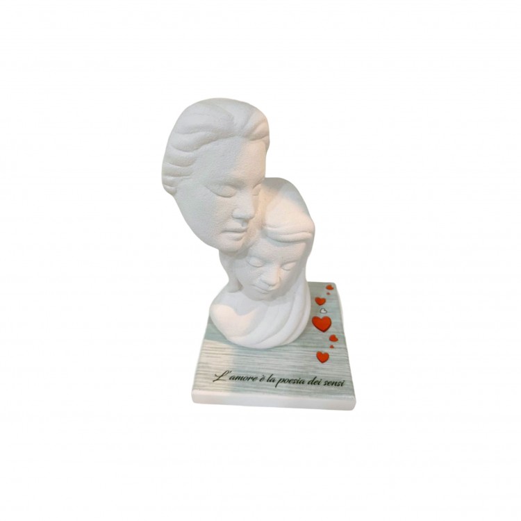 STATUETTA CON BASE - SPOSI - OPACO - L'AMORE È LA POESIA DEI SENSI - CLIFF STATUETTA CON BASE - SPOSI - OPACO - L'AMORE È LA POESIA DEI SENSI - CLIFF