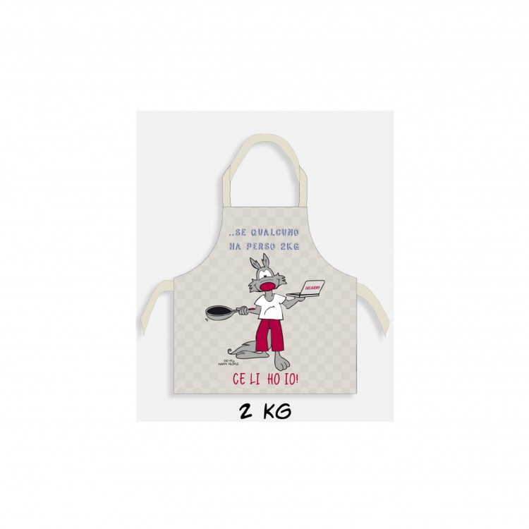 GREMBIULE - SE QUALCUNO HA PERSO 2 KG CE LI HO IO GREMBIULE - SE QUALCUNO HA PERSO 2 KG CE LI HO IO