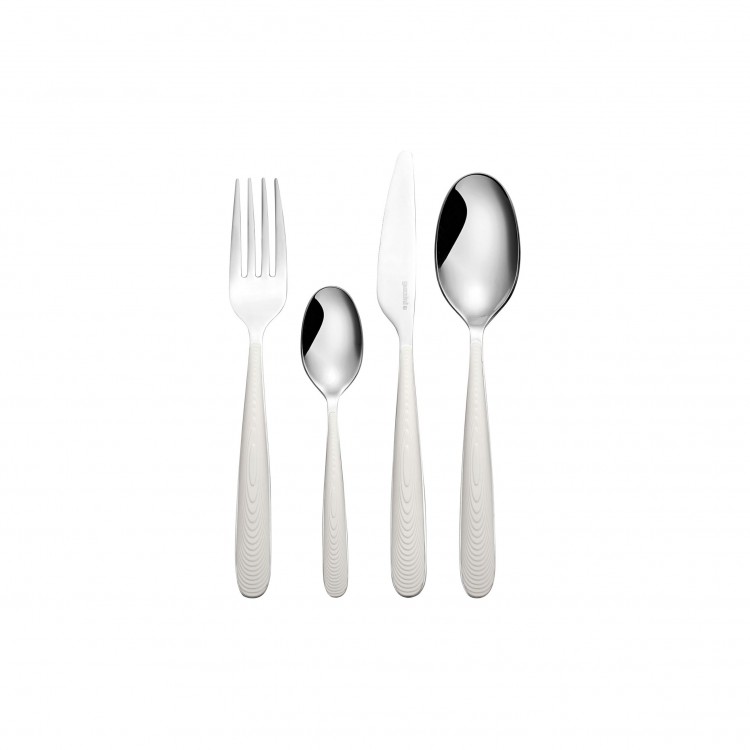 POSATE - SET 24 PEZZI - JUST - BIANCO - GUZZINI