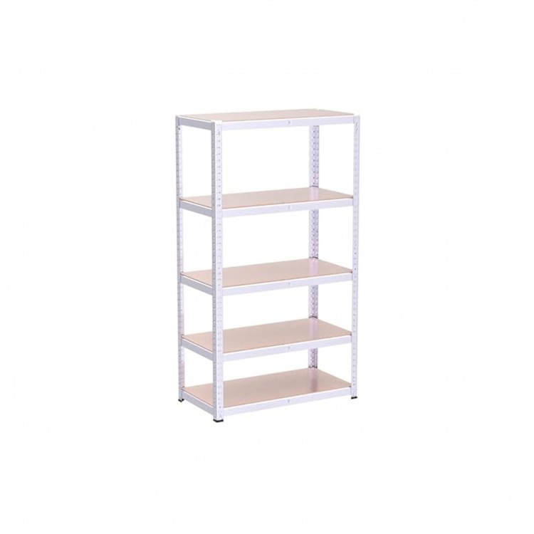 SCAFFALE - 180 X 90 CM - 5 RIPIANI - METALLO-MDF - TE SCAFFALE - 180 X 90 CM - 5 RIPIANI - METALLO-MDF - TE