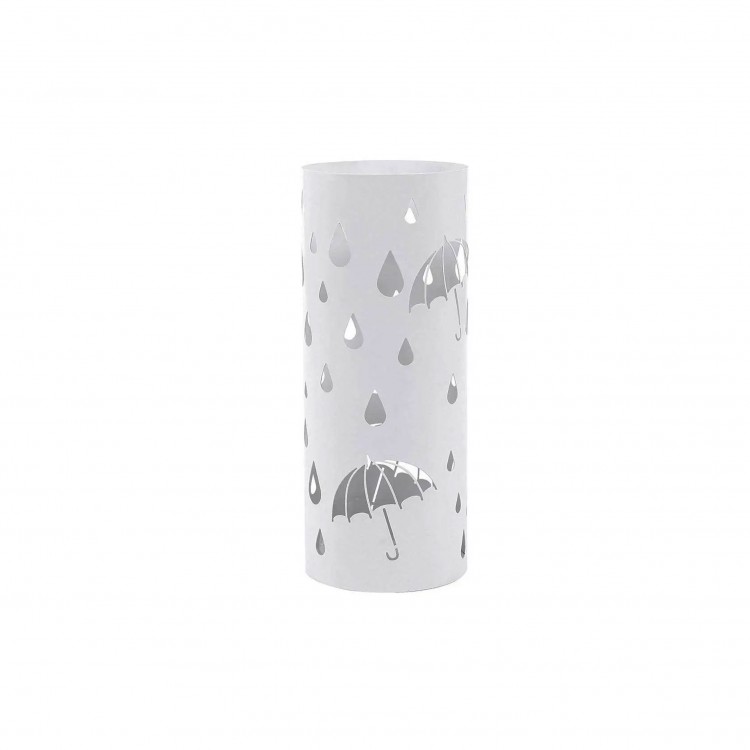 PORTA OMBRELLI - TONDO - DROP - BIANCO