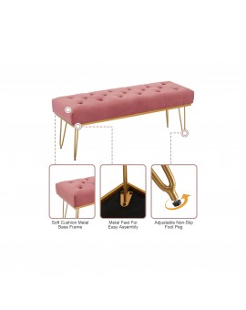 POUF - TESSUTO - ROSA