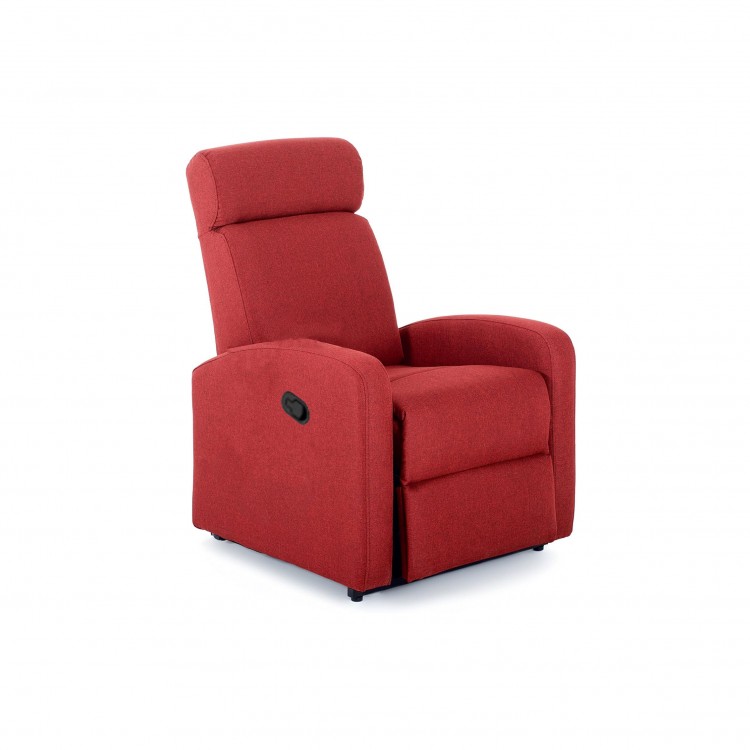POLTRONA RELAX - MANUALE - MARTA - ROSSO