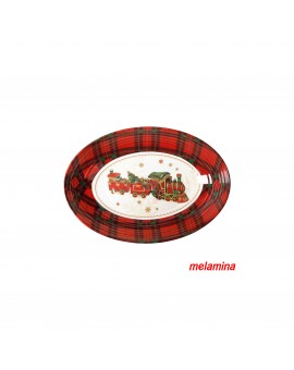 CIOTOLA - OVALE - TARTAN - CHRISTMAS - BRANDANI