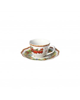 TAZZINA CAFFÈ - SET 2 PEZZI - TYPE B - CHRISTMAS - BRANDANI