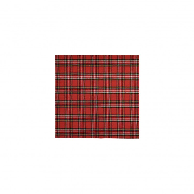 CENTROTAVOLA - ROSSO - TARTAN
