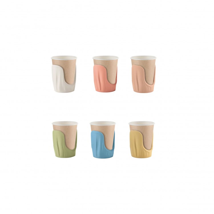 REGGI BICCHIERI - SET 6 PEZZI - MULTICOLOR - TIERRA - GUZZINI