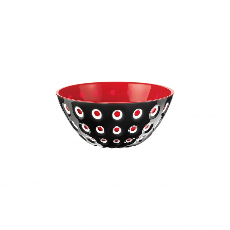 CONTENITORE - Ø 25 CM - NERO-ROSSO - LE MURRINE - GUZZINI CONTENITORE - Ø 25 CM - NERO-ROSSO - LE MURRINE - GUZZINI