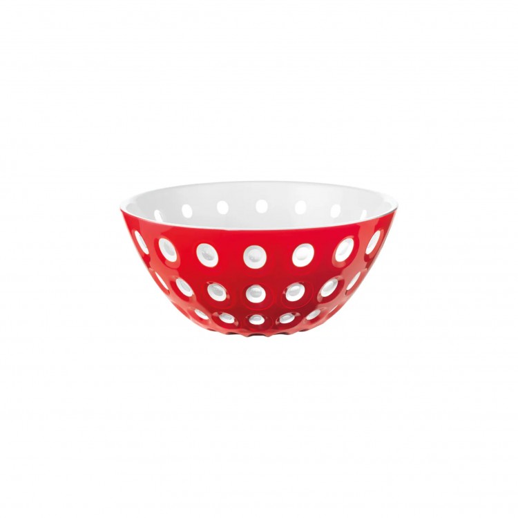 CONTENITORE - Ø 25 CM - ROSSO-BIANCO - LE MURRINE - GUZZINI