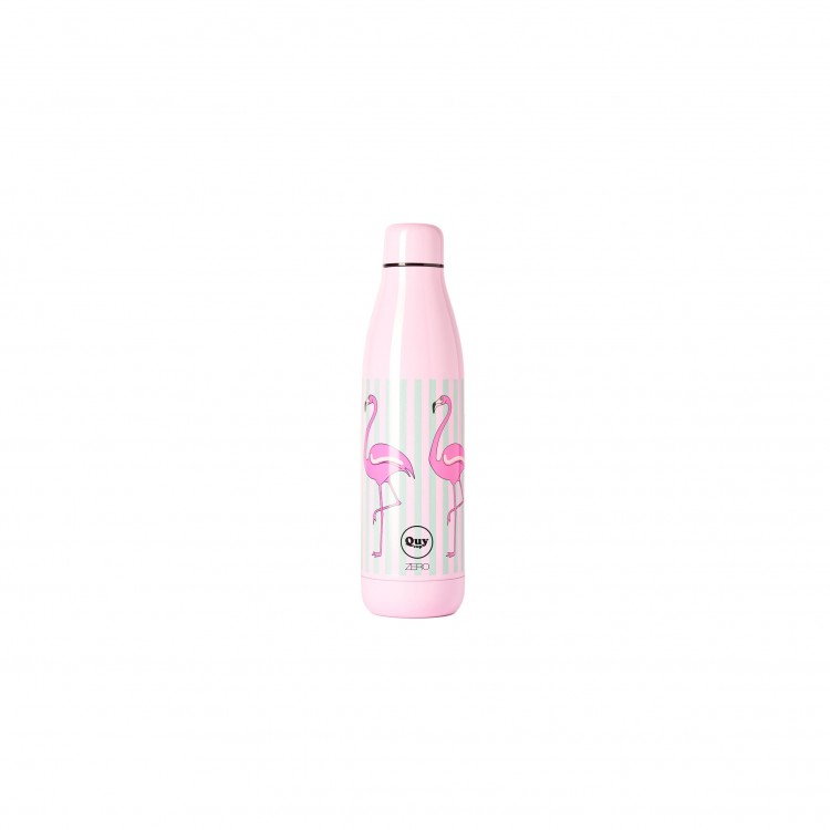 BOTTIGLIA TERMICA - 500 ML - FLAMINGO - QUY CUP