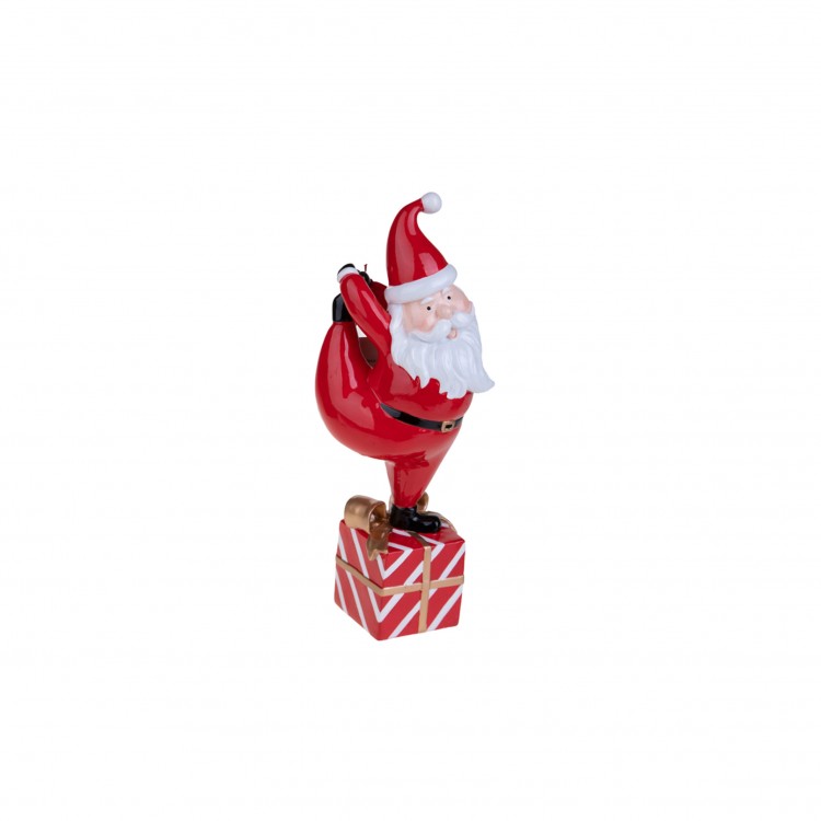 BABBO NATALE - GINNASTA - SOTTO L'ALBERO - BRANDANI BABBO NATALE - GINNASTA - SOTTO L'ALBERO - BRANDANI