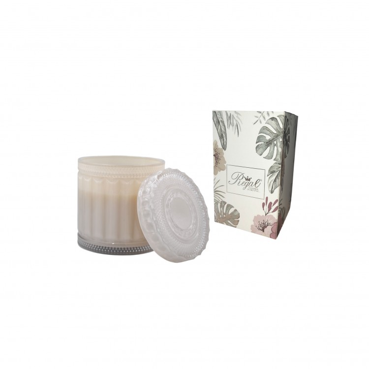 CANDELA - IN VETRO - GRANDE - GRIGIO-TORTORA CANDELA - IN VETRO - GRANDE - GRIGIO-TORTORA