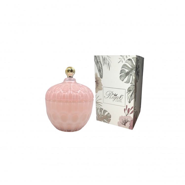 CANDELA - IN VETRO - OSCAR - ROSA
