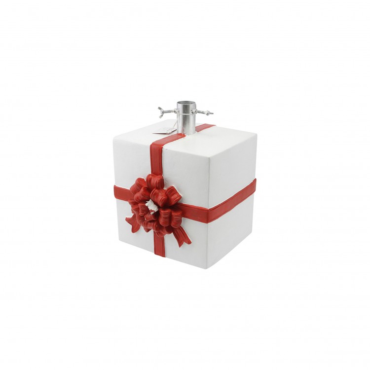 BASE - ALBERO DI NATALE - PACCHETTO REGALO - PICCOLO - BIANCO-ROSSO - NATALUNA BASE - ALBERO DI NATALE - PACCHETTO REGALO - PICCOLO - BIANCO-ROSSO - NATALUNA