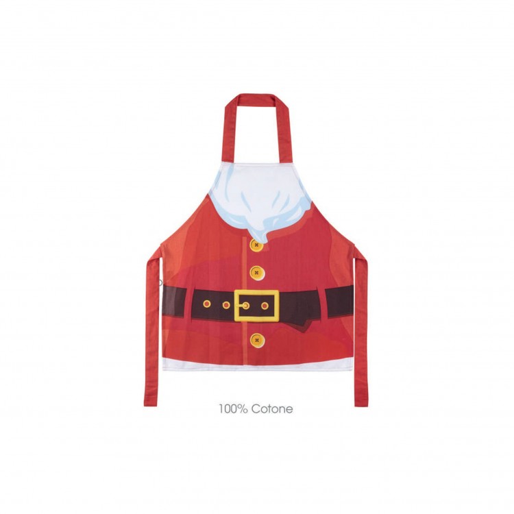 GREMBIULE - XMAS TIME - SANTA CLAUS GREMBIULE - XMAS TIME - SANTA CLAUS