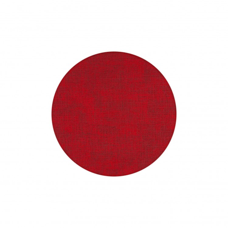 TOVAGLIETTA - RED - TONDA - DOUBLE FACE - FABRIC - GUZZINI
