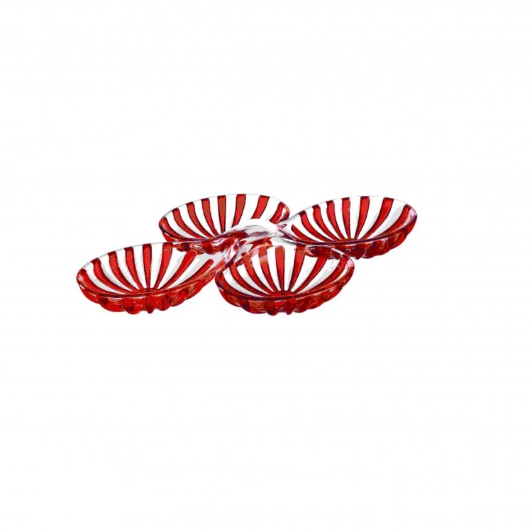 ANTIPASTIERA - SET 2 PEZZI - ROSSO - DOLCE VITA - GUZZINI