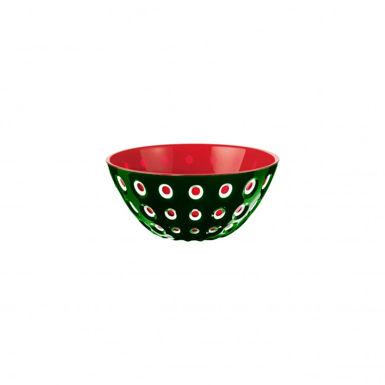 CONTENITORE - Ø 20 CM - VERDE-ROSSO - LE MURRINE - GUZZINI