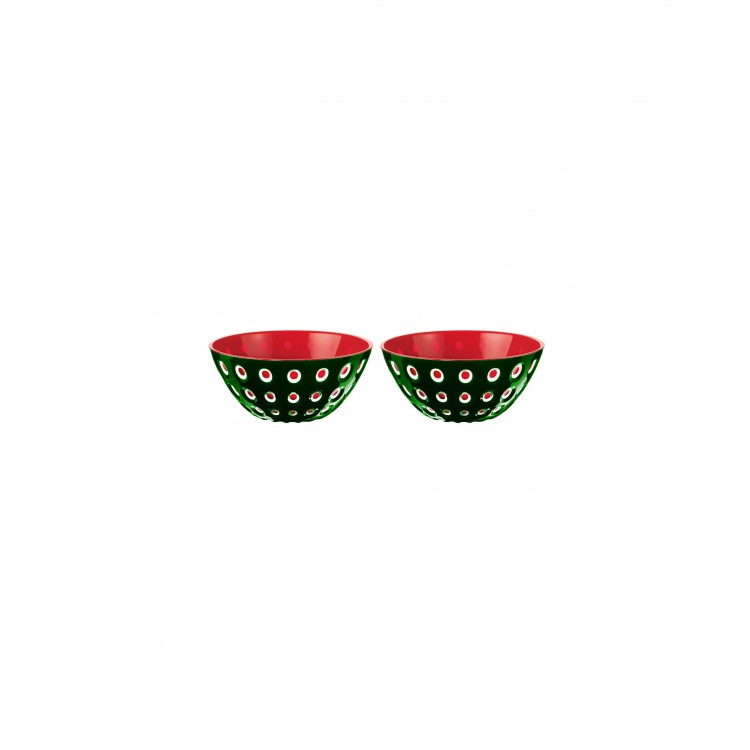 CIOTOLA - SET 2 PEZZI - VERDE-ROSSO - LE MURRINE - GUZZINI