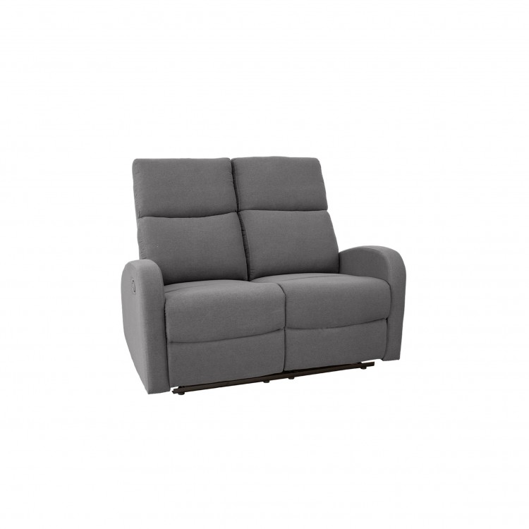 DIVANO RELAX - 2 POSTI - MANUALE - IRIS - GRIGIO DIVANO RELAX - 2 POSTI - MANUALE - IRIS - GRIGIO