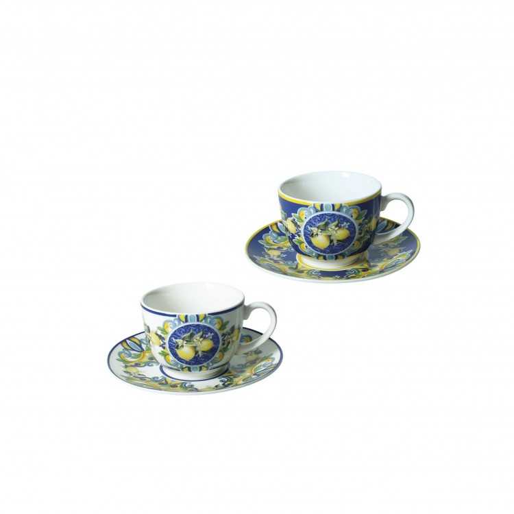 TAZZINA CAFFÈ - SET 2 PEZZI - CITRUS - BRANDANI