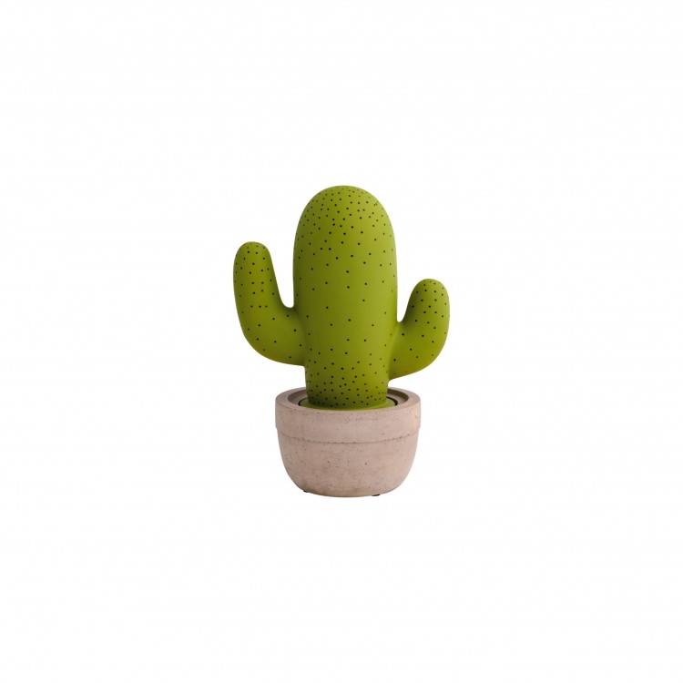 LAMPADA - CACTUS - VERDE-SABBIA - BRANDANI LAMPADA - CACTUS - VERDE-SABBIA - BRANDANI