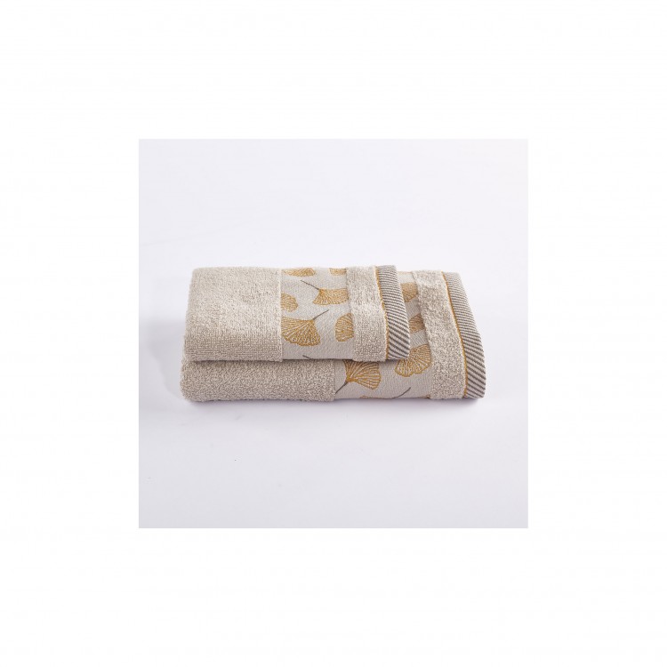 ASCIUGAMANO - SET 2 PEZZI - TORTORA-ORO - JACQUARD - BLOW ASCIUGAMANO - SET 2 PEZZI - TORTORA-ORO - JACQUARD - BLOW