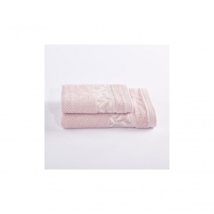 ASCIUGAMANO - SET 2 PEZZI - CIPRIA - RAMI - JACQUARD - OLLY