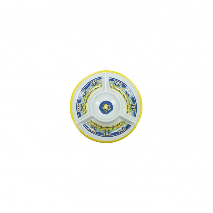 ANTIPASTIERA MELAMINA - Ø 30,5 CM - CITRUS - BLU - BRANDANI