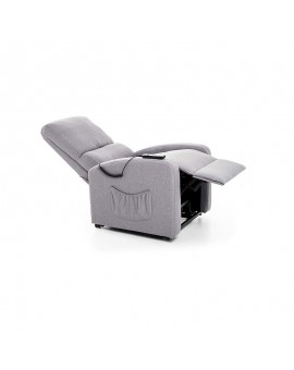 POLTRONA RELAX - MOTORIZZATA - FIORELLA -  GRIGIO - M0638L-03