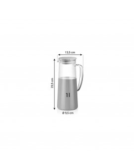 CARAFFA CON COPERCHIO - 1 L - ONLINE - TESCOMA
